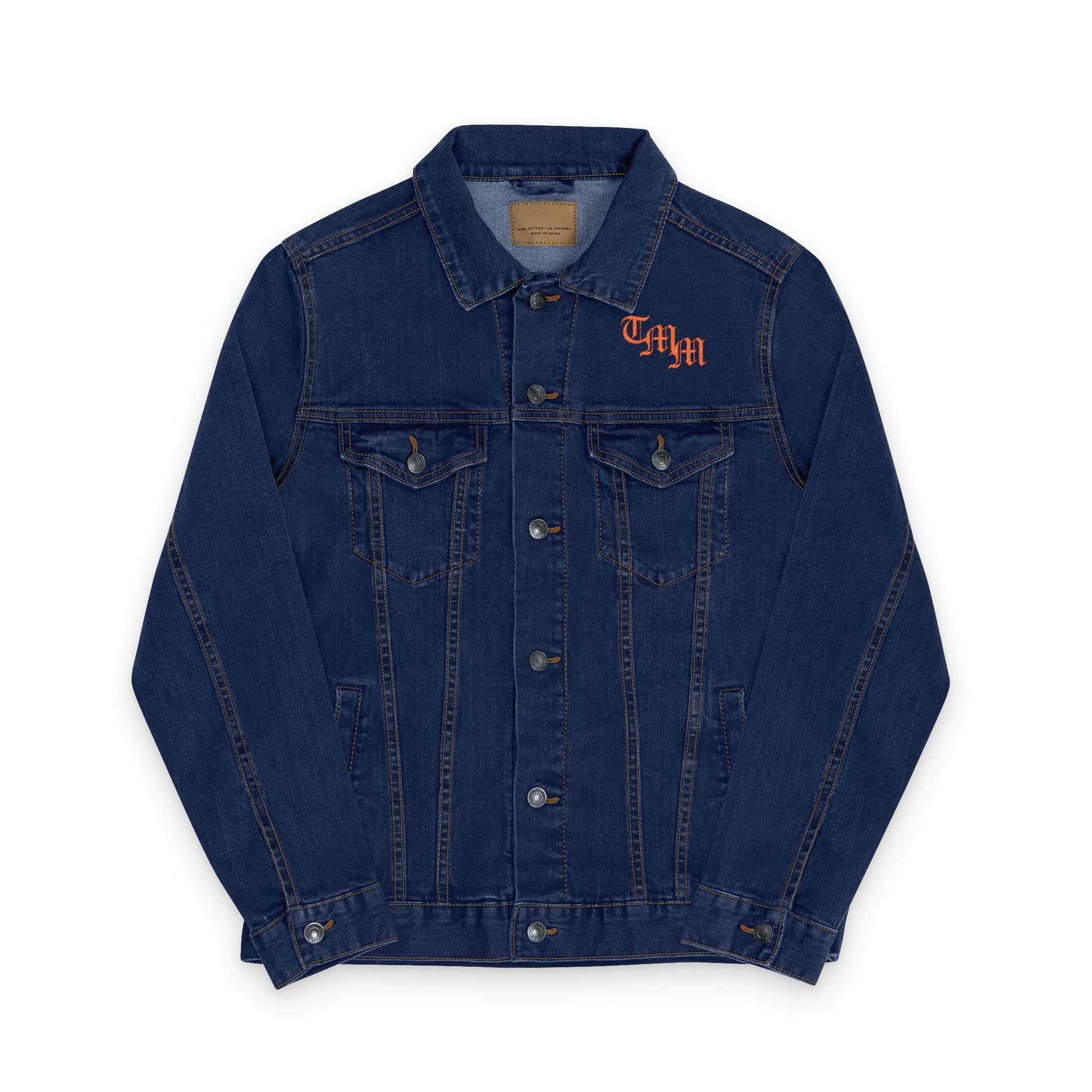 EMBROIDERED DENIM JACKET (COAST TO COAST)