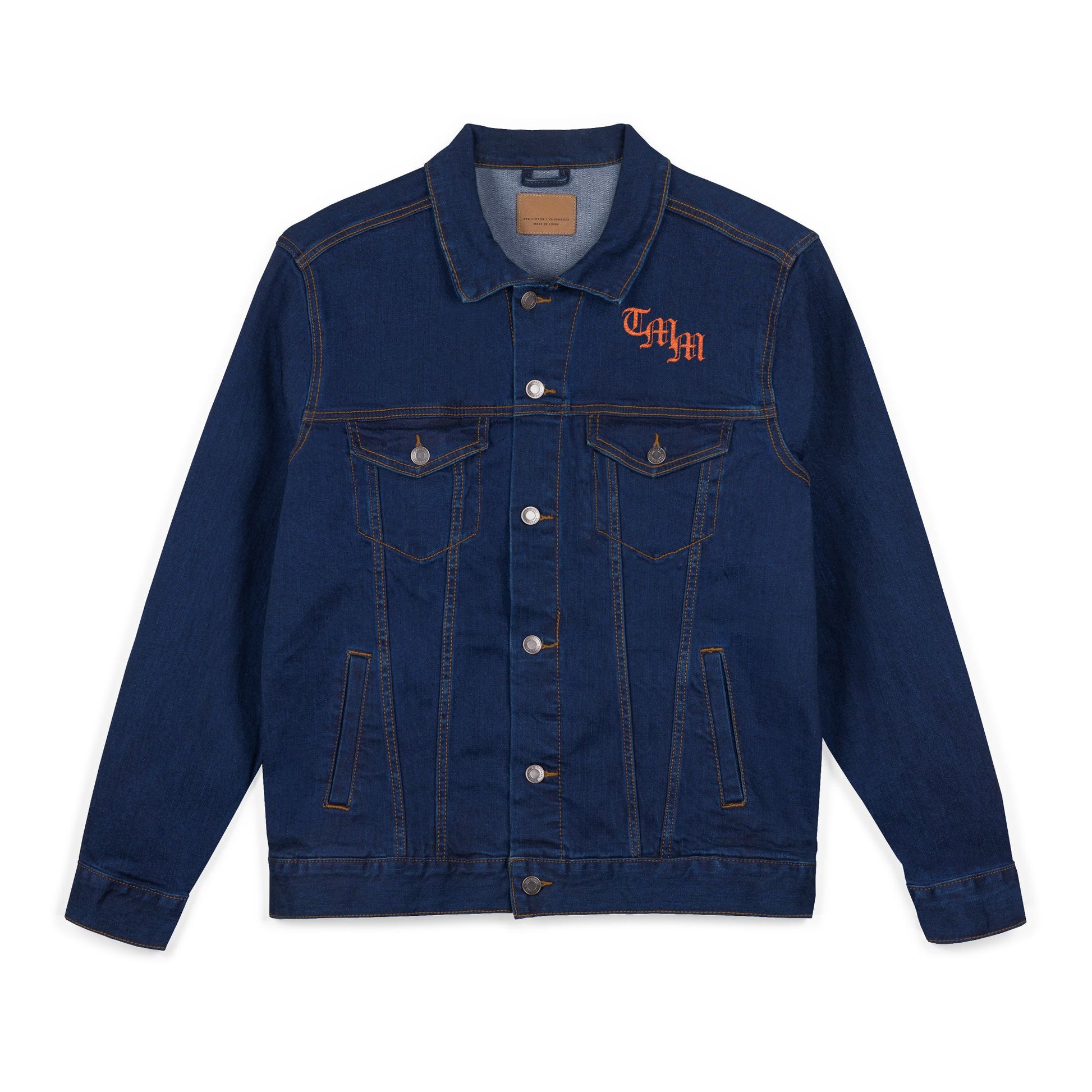 EMBROIDERED DENIM JACKET (COAST TO COAST)