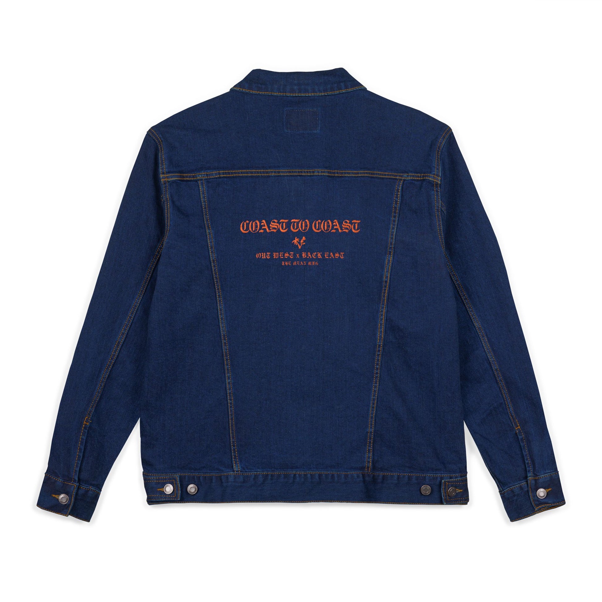 EMBROIDERED DENIM JACKET (COAST TO COAST)
