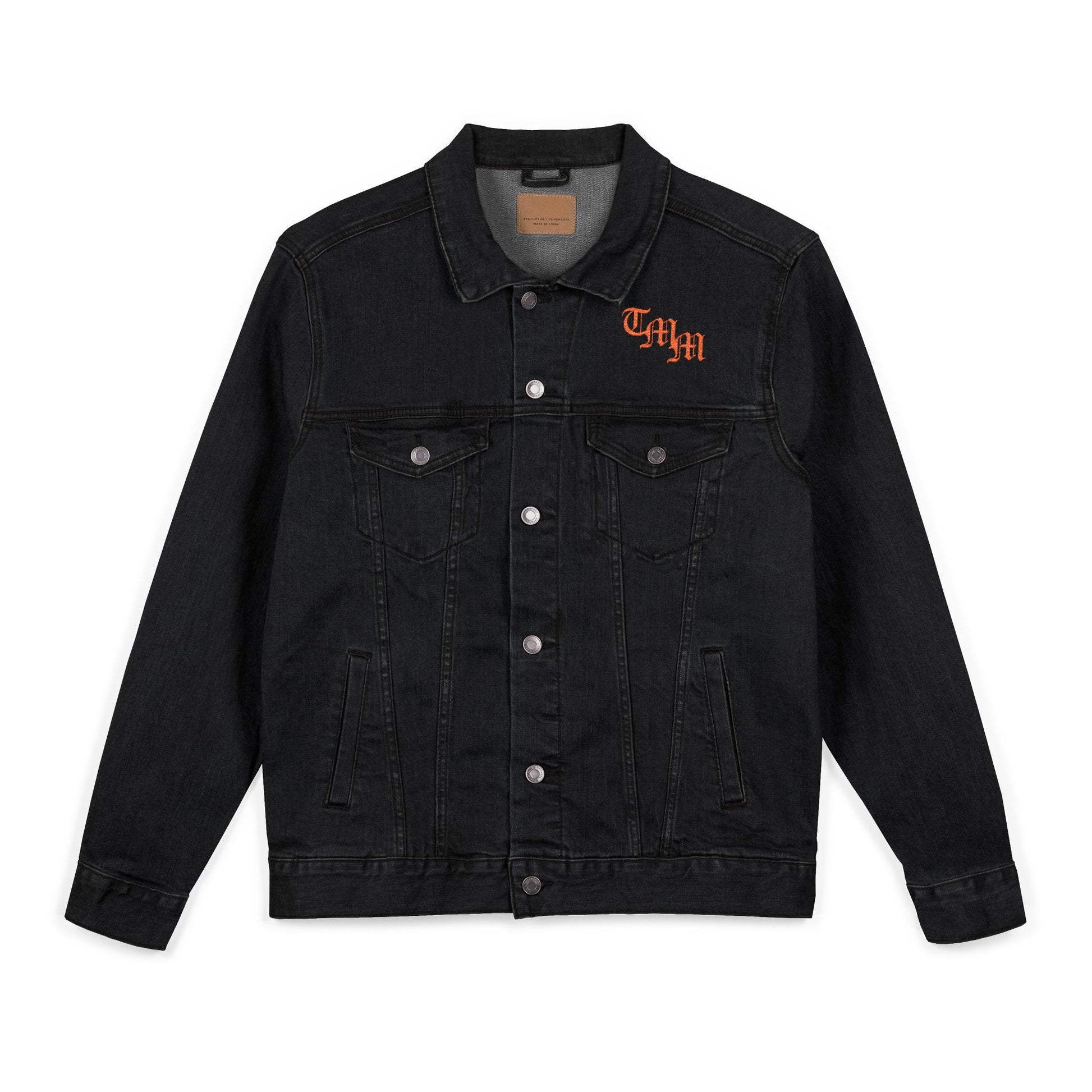 EMBROIDERED DENIM JACKET (COAST TO COAST)