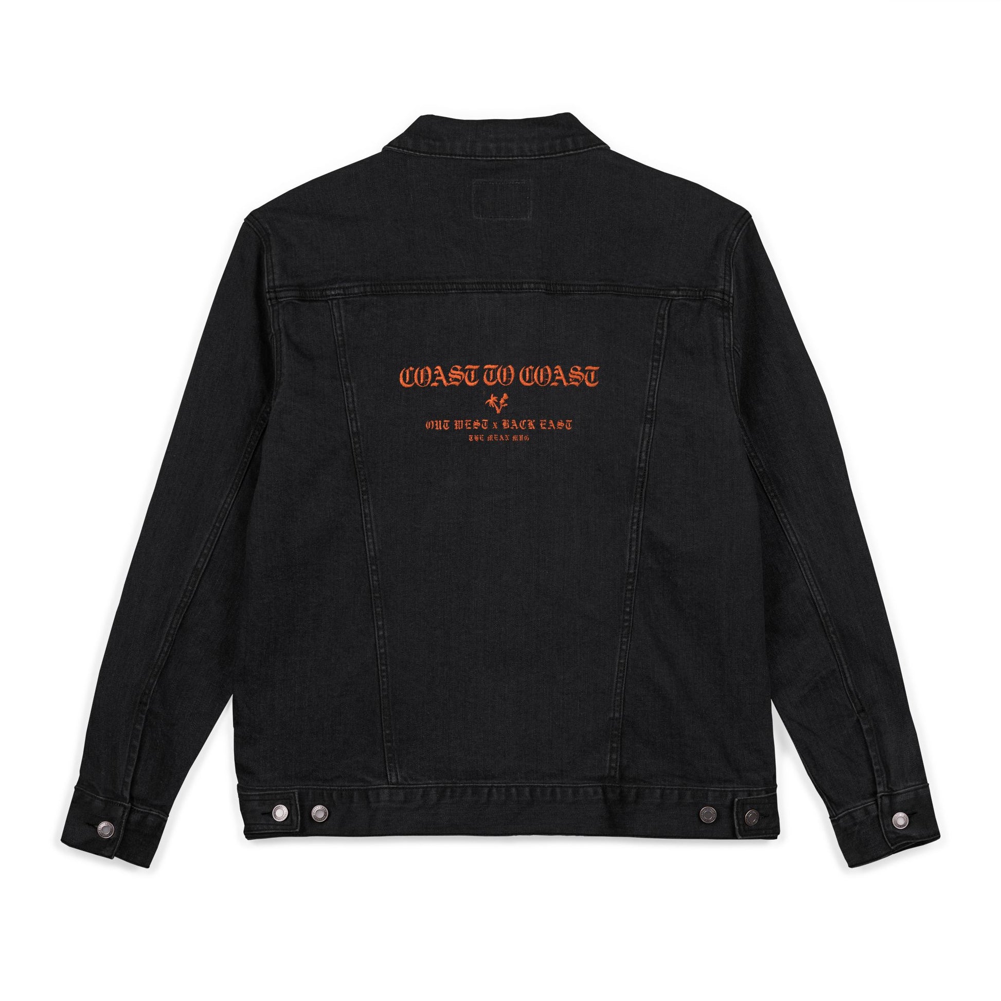 EMBROIDERED DENIM JACKET (COAST TO COAST)