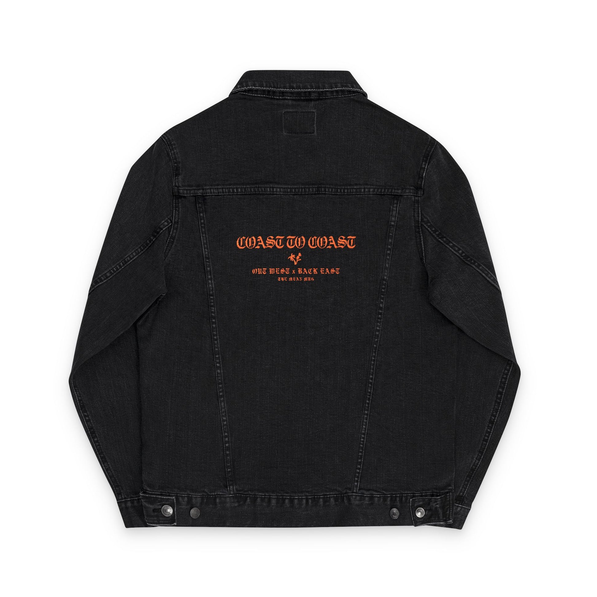 EMBROIDERED DENIM JACKET (COAST TO COAST)