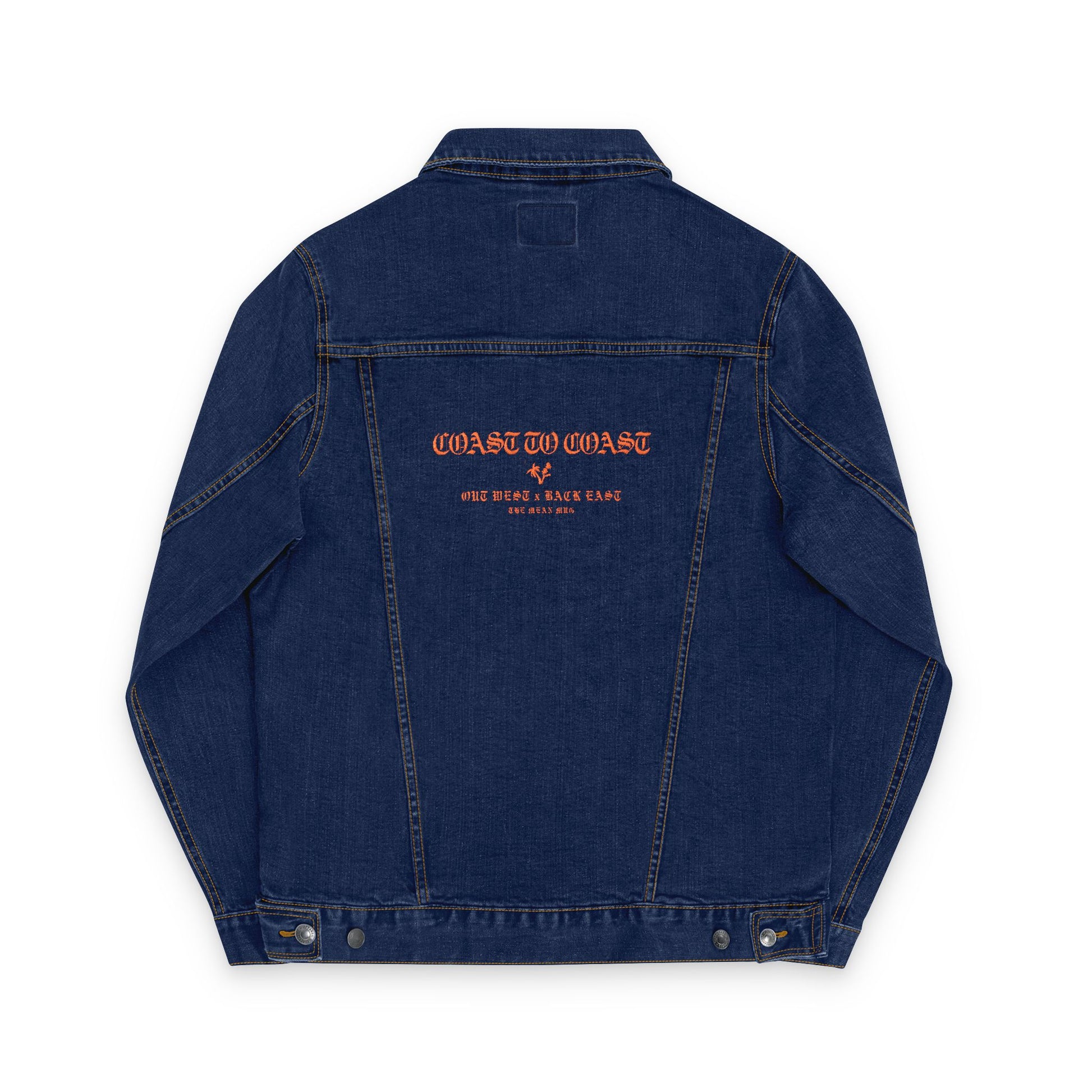 EMBROIDERED DENIM JACKET (COAST TO COAST)